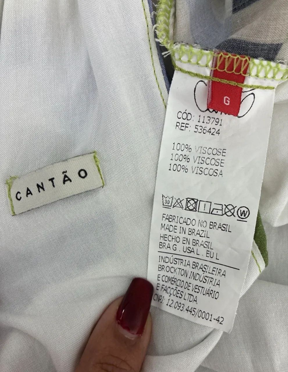 vestido cantão estampado viscose g - Foto 4