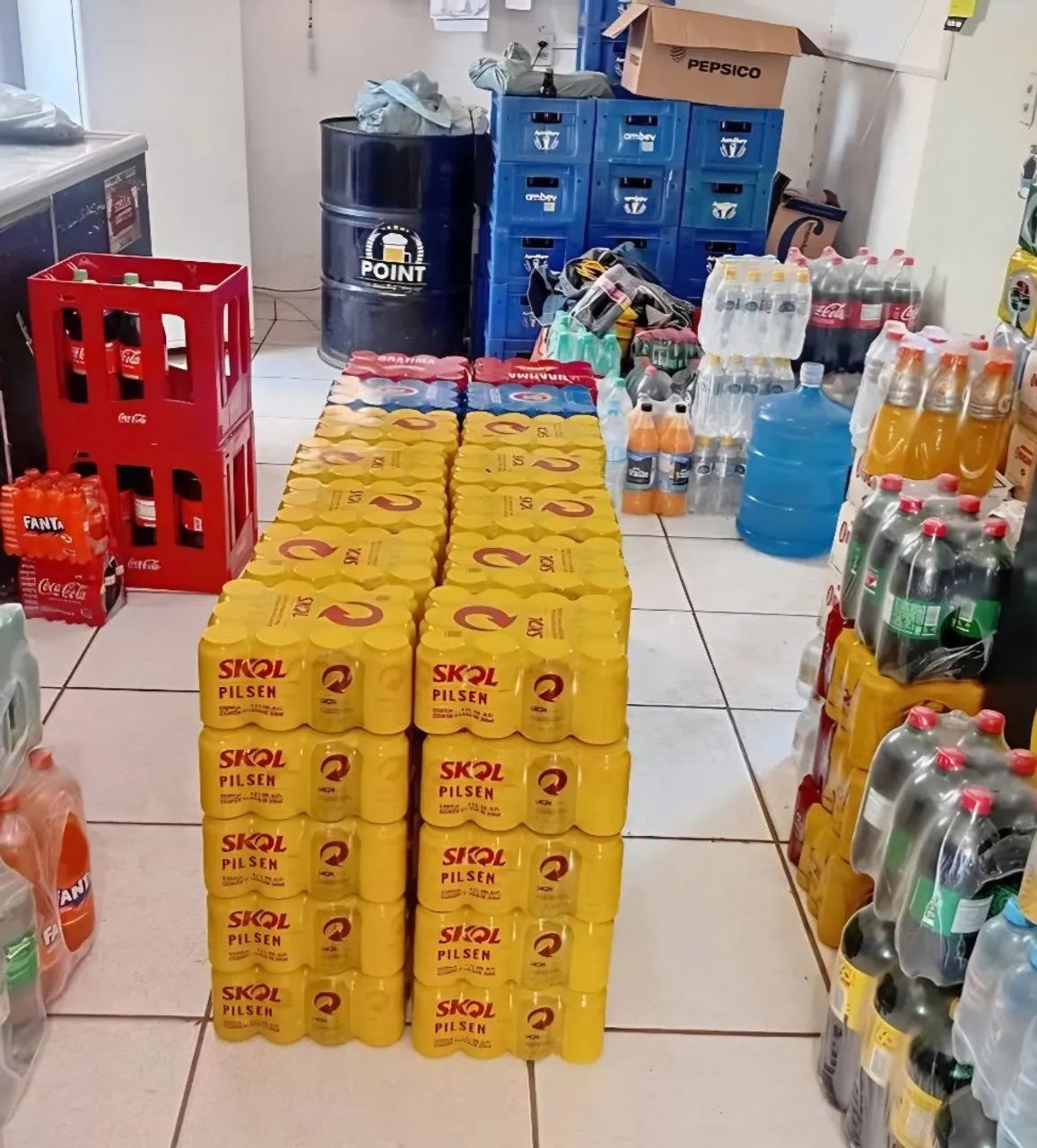 Fardo de cerveja Skol