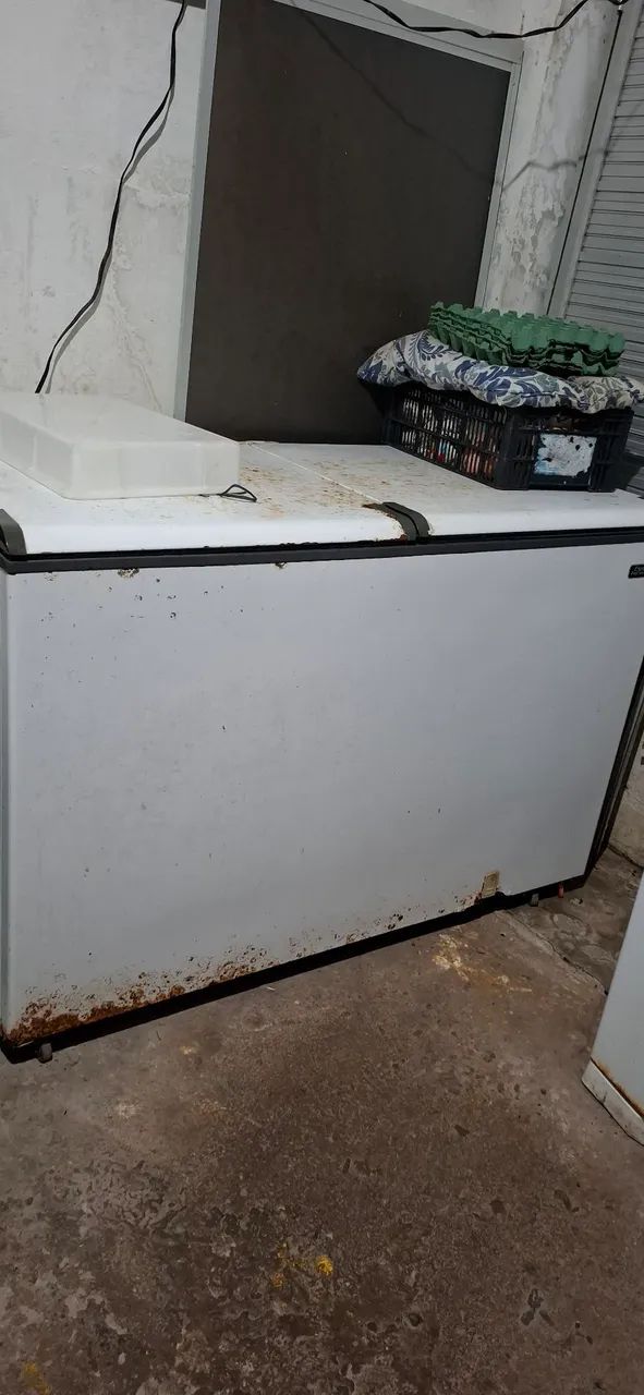 Máquina de cortar carne e 2 congelador - Foto 3