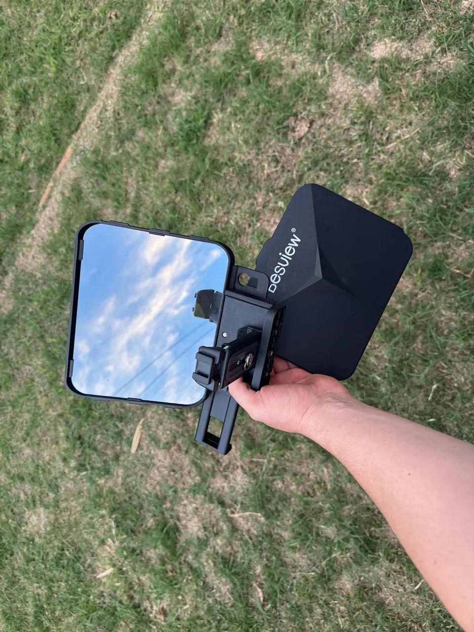 Teleprompter T3 Desview 11 - Celular, Tablet e Câmera  - Foto 4