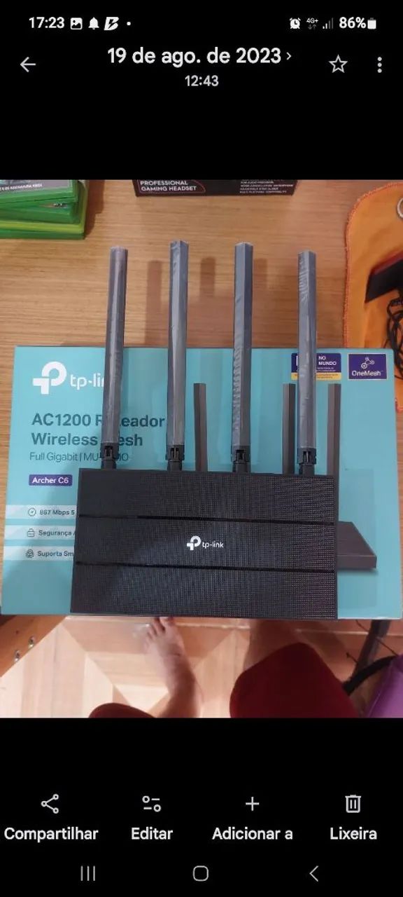 Moldem roteador ttp link ac1200 - Foto 3