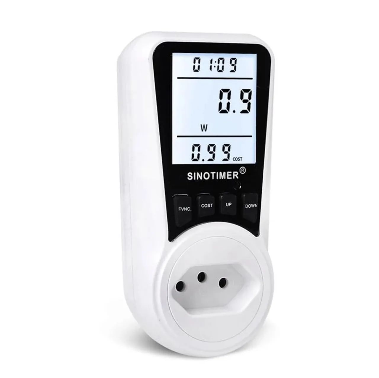 Wattimetro Digital Medidor De Consumo Energia Tomada Bivolt - Foto 2