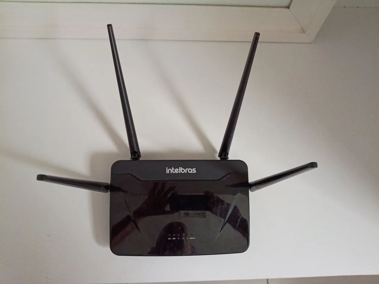 Roteador Intelbras RF 1200 ( usado Conservado) funcionando perfeitamente 