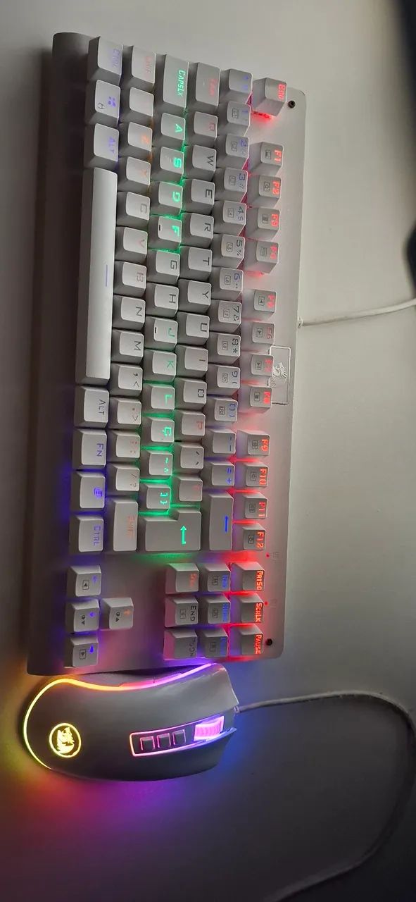Kit mouse e teclado redragon 
