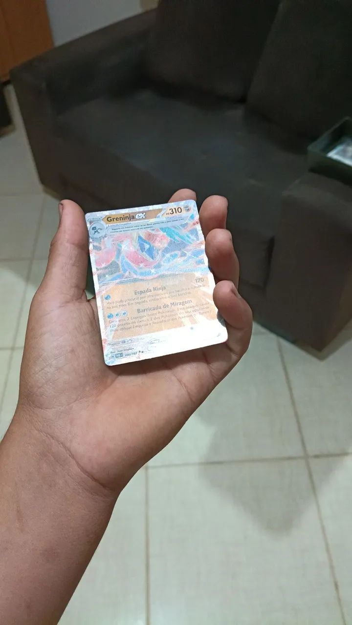 Carta Pokémon greninja ex 2024 - Foto 3
