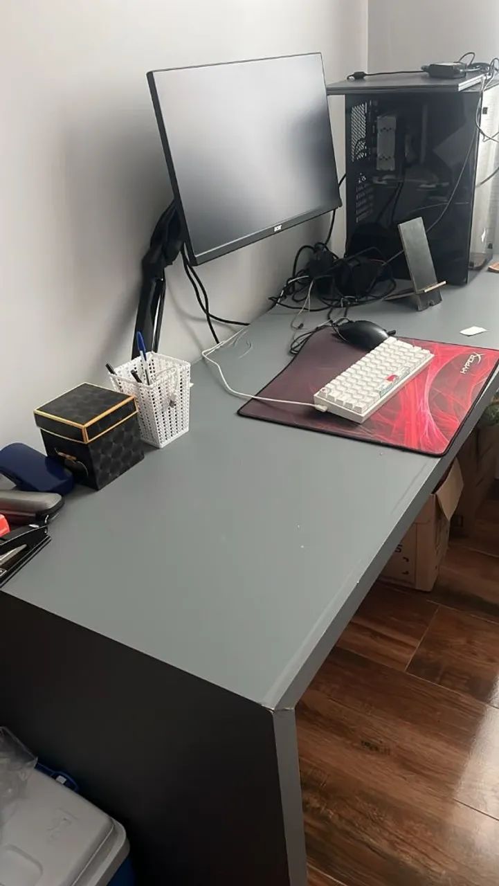 Painel, Rack e mesa de computador e mesa de centro - Foto 2