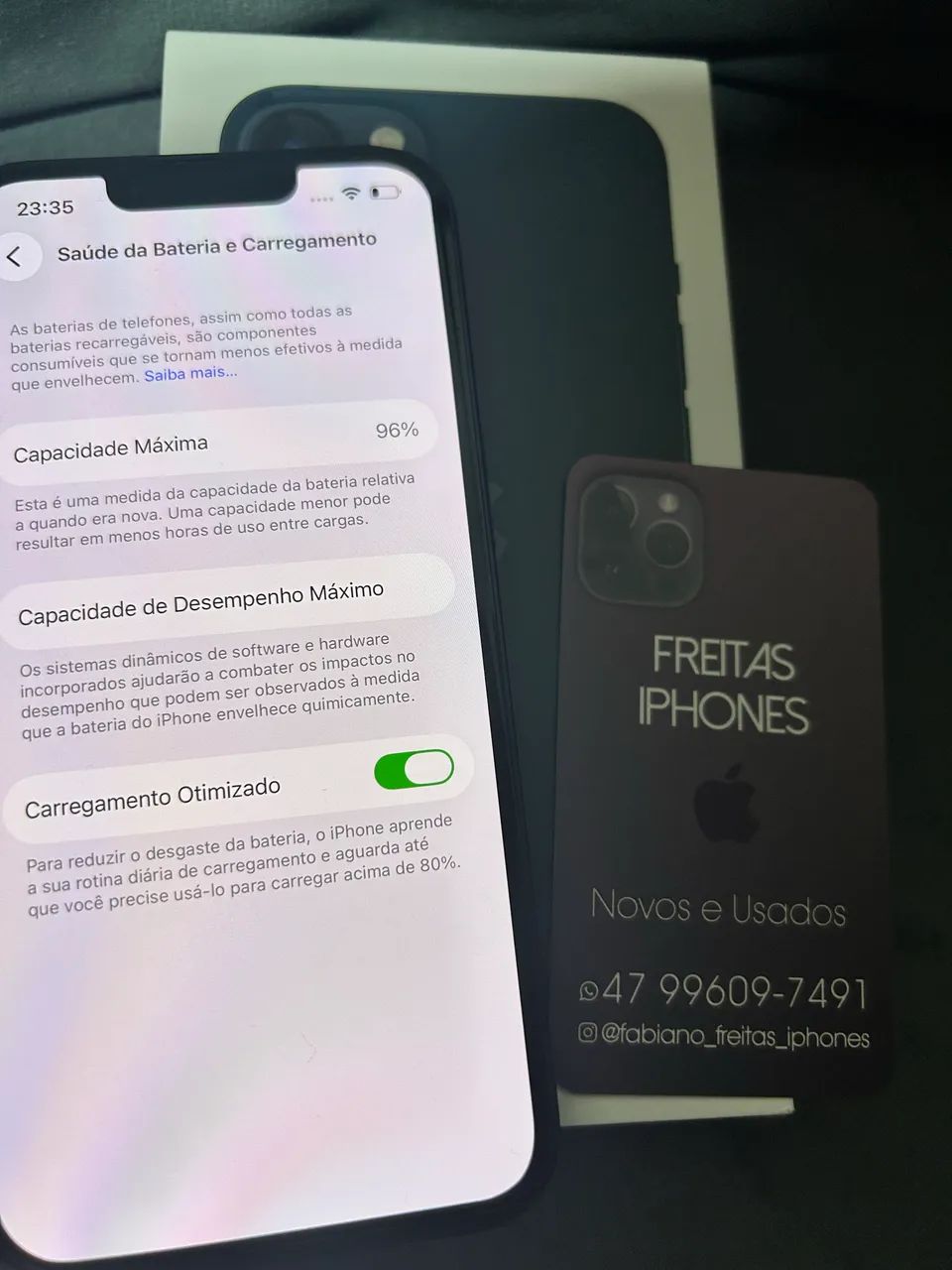 iPhone 13 com apenas 1 ano de uso  - Foto 2