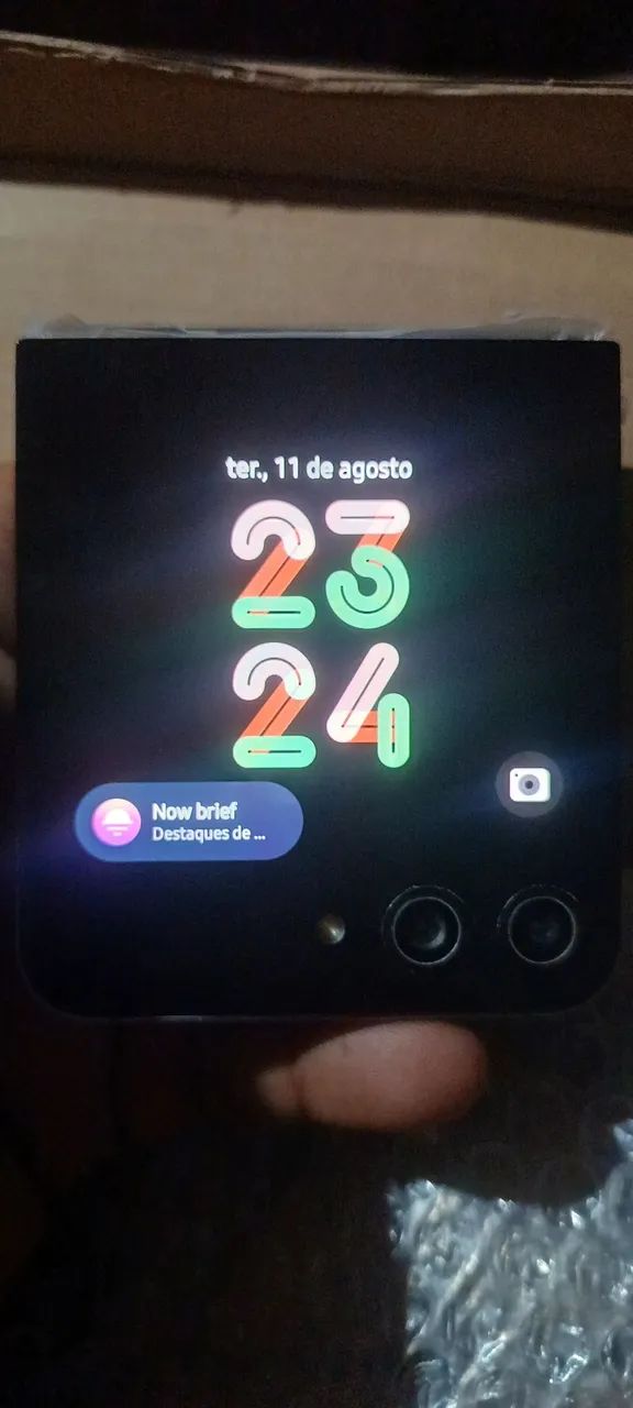 Tela externa Samsung zflip6 - Foto 4