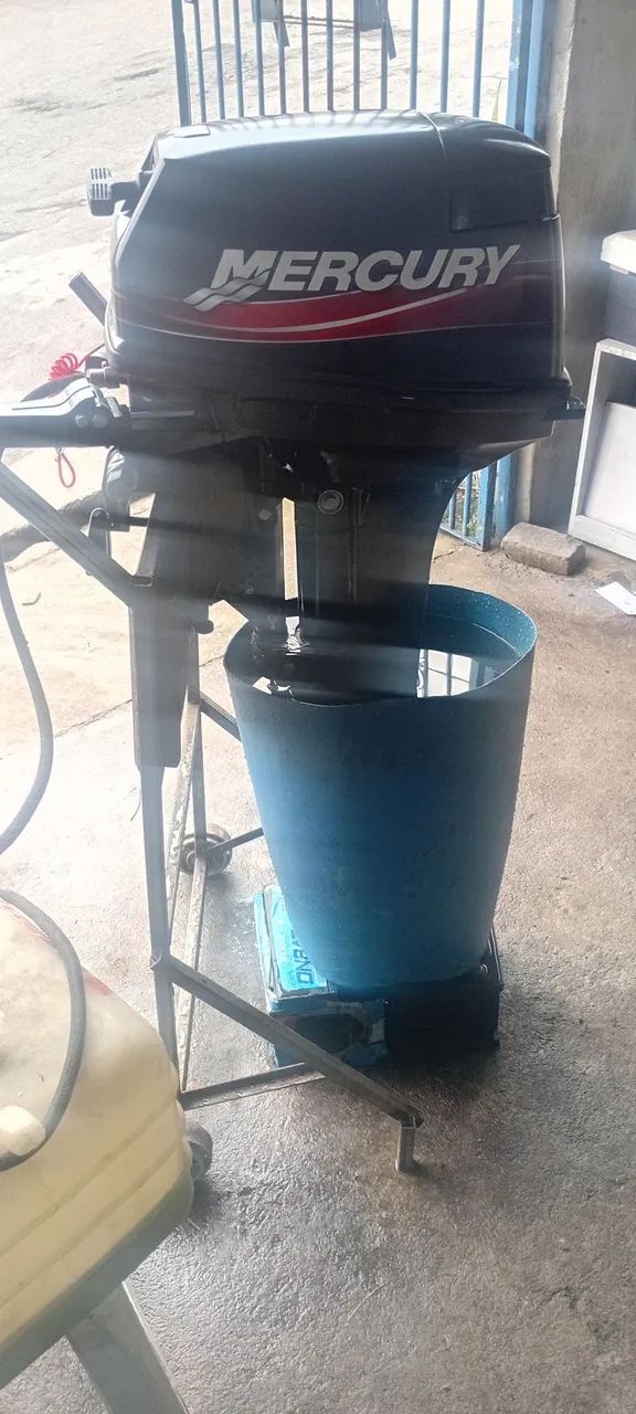 Motor mercury 15 hp 