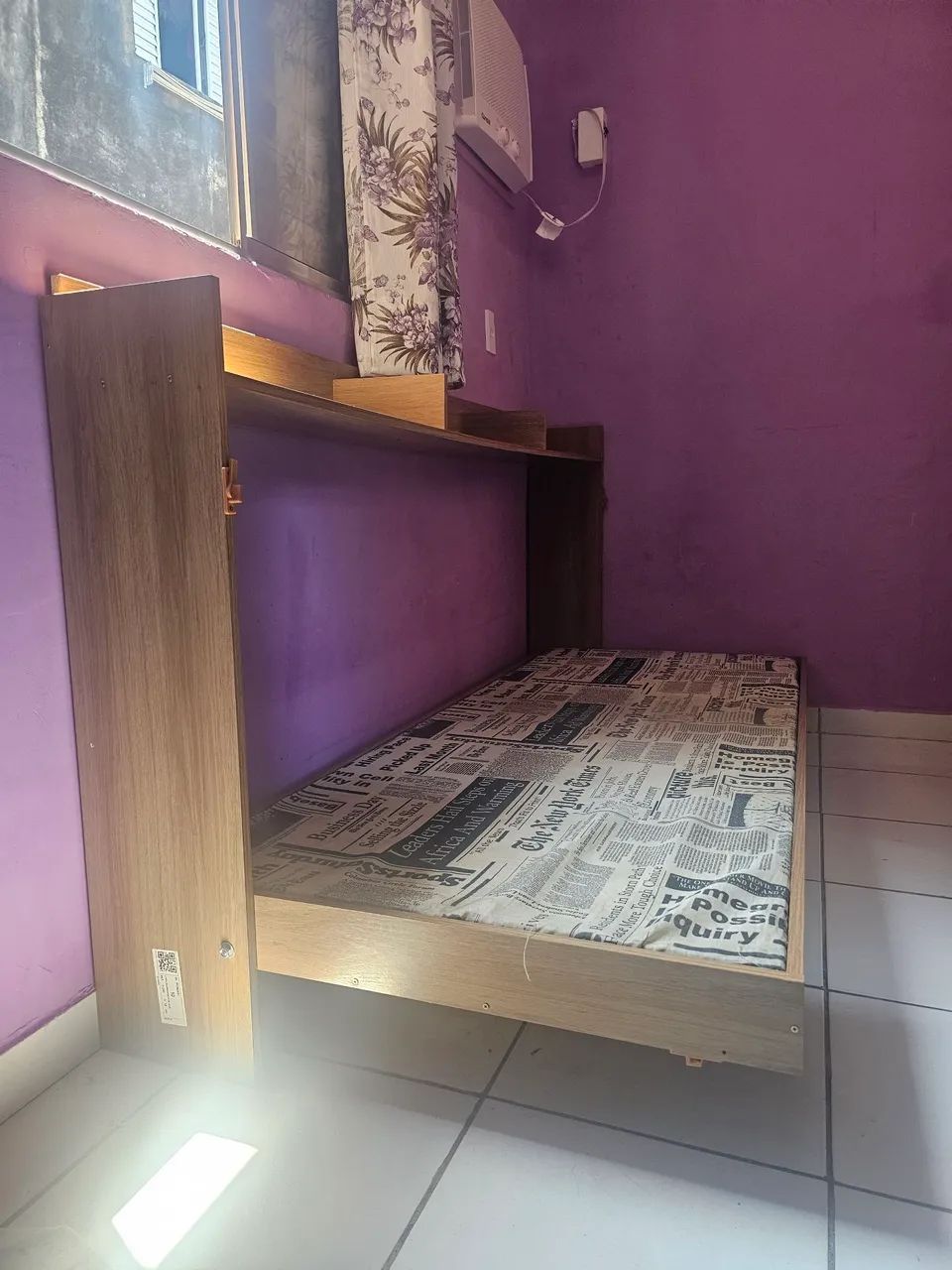 Cama Solteiro Juvenil Articulável Horizontal Hanover Mel - Foto 3