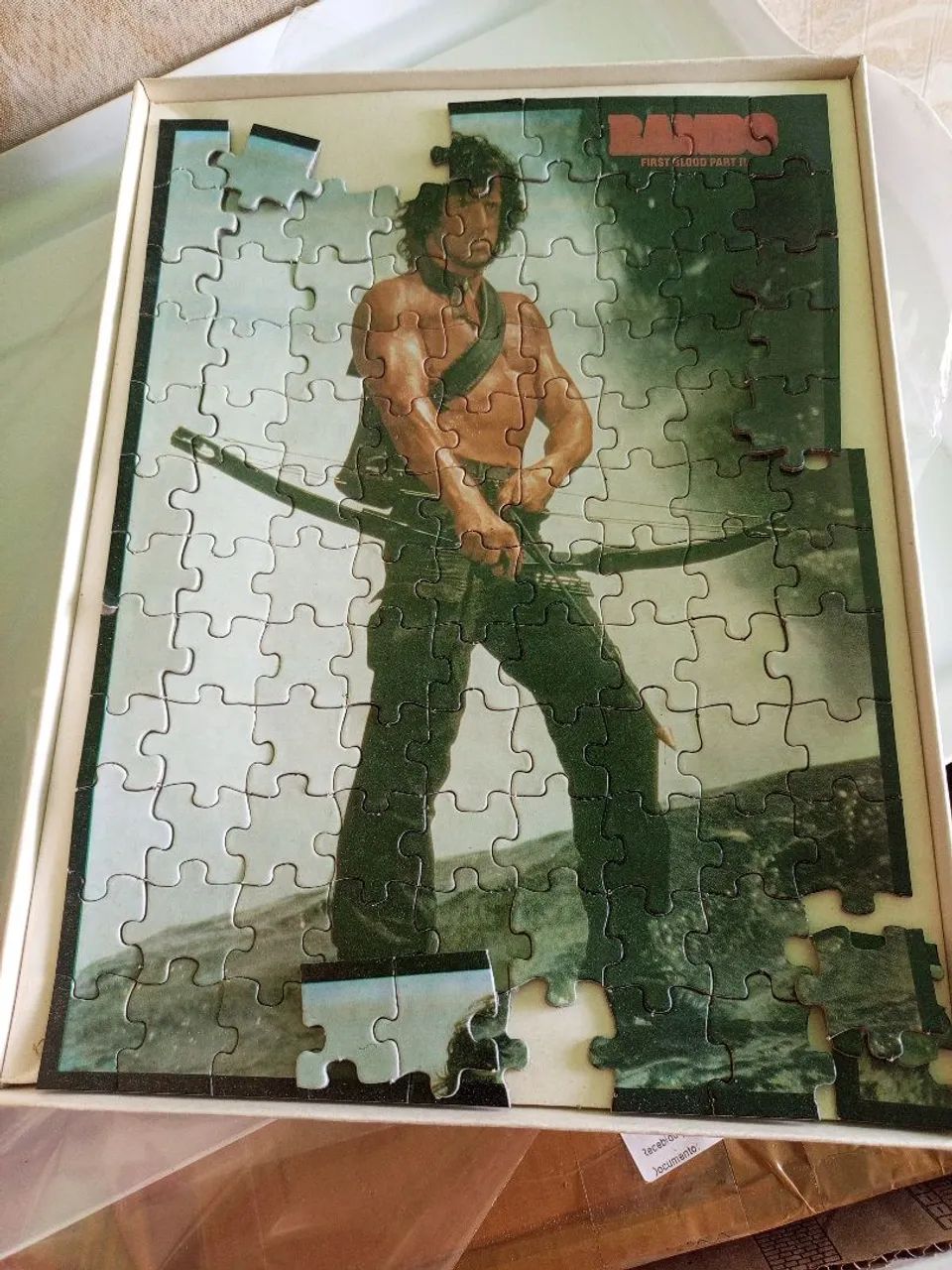 Rambo Quebra Cabeça de época 