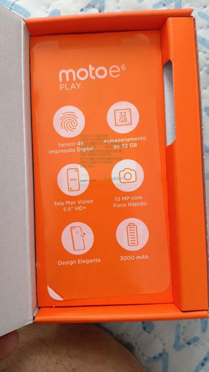Moto E6 play Semi Novo. Completo! - Foto 2