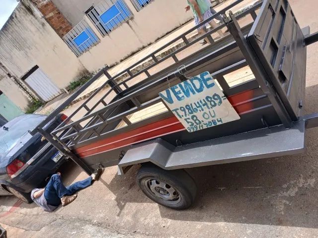 Carreta de 2,5mX1,2m (800Kg) - Foto 5