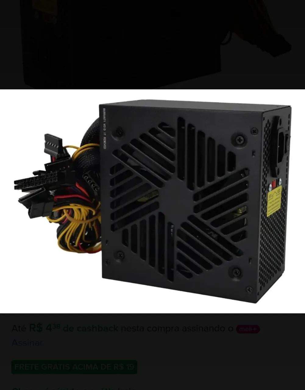 FONTE GAMER 750 WATTS  - Foto 3