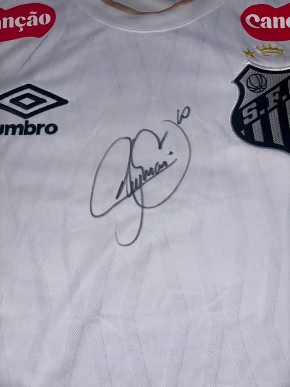Camiseta autografada pelo Neymar  - Foto 2