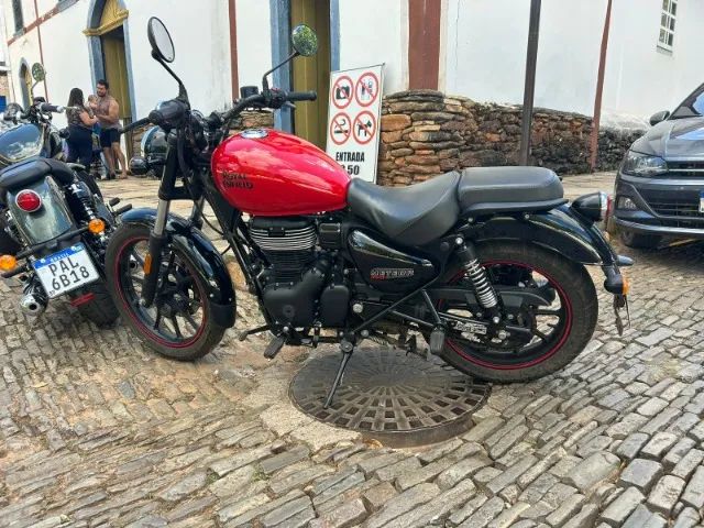 Royal Enfield Meteor 350 2022 - Única dona | 12.000 km | Revisões em concessionária - Foto 3