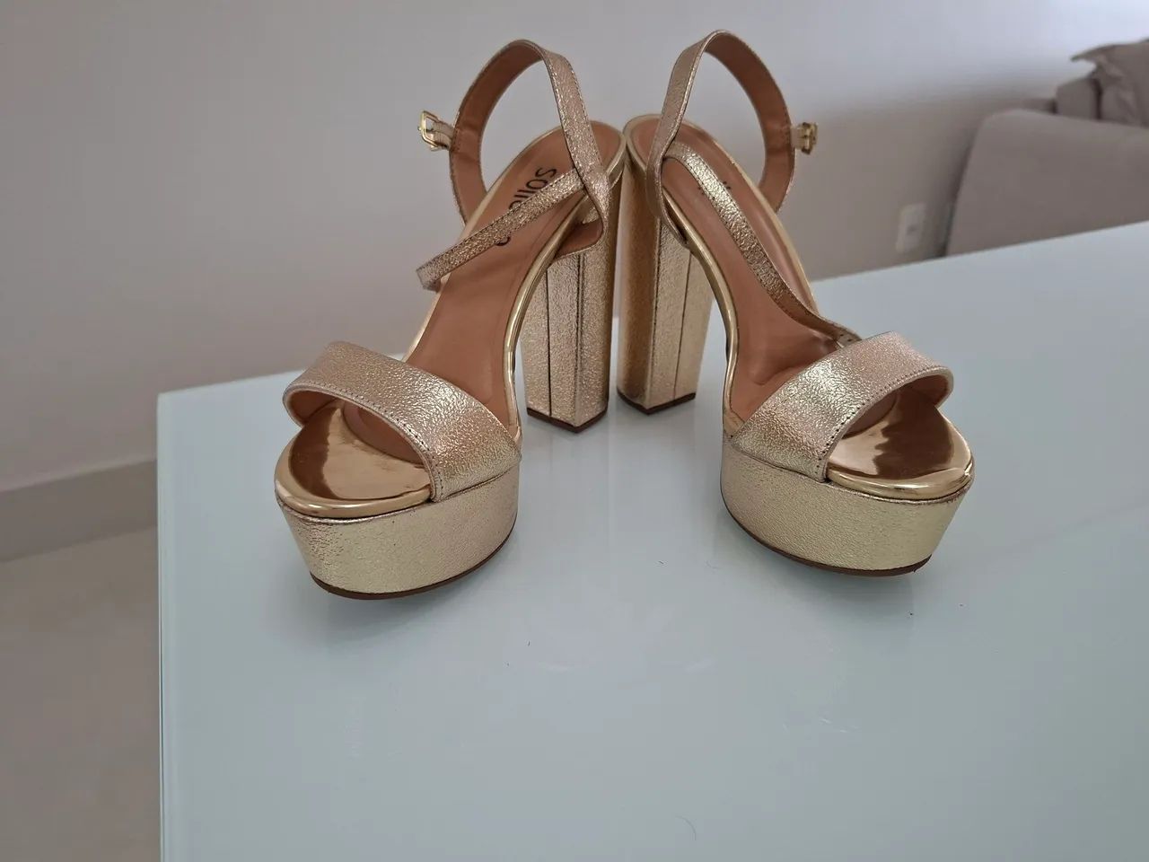 Sandália Dourada - Foto 3
