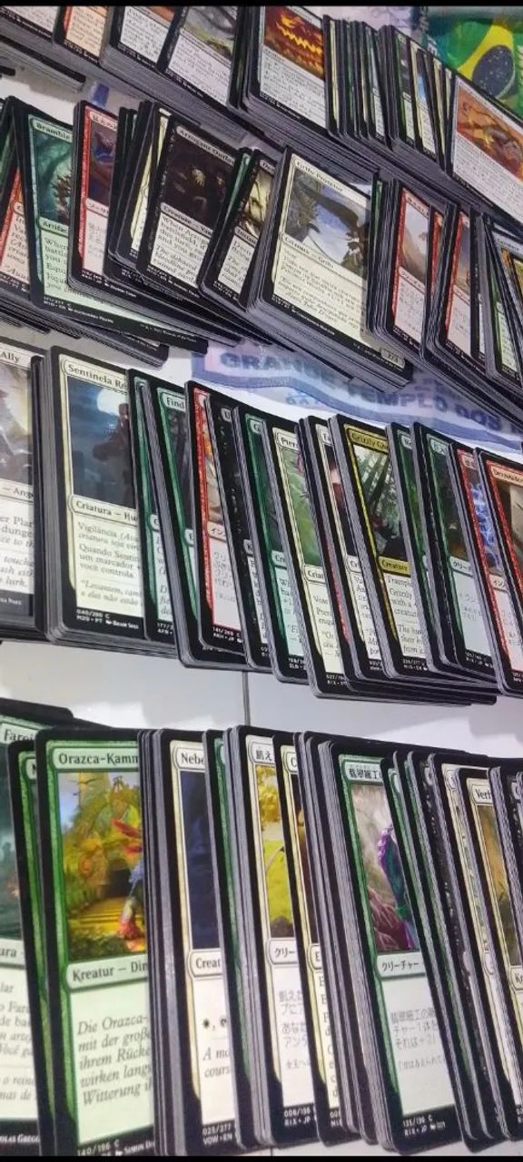 Lote de cartas MAGIC bem conservada 100 unidades pra jogar e colecionar  - Foto 3