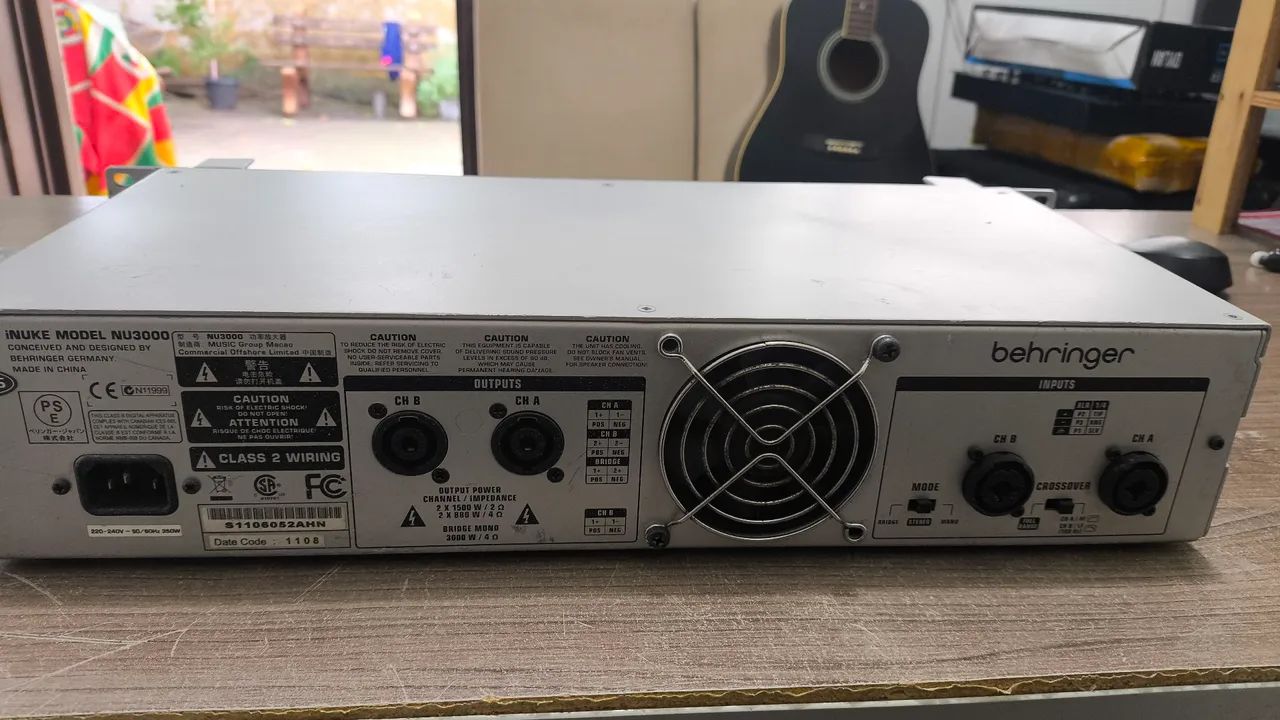 behringer NU3000 パワーアンプ　！動作確認済！ behringer NU3000 パワーアンプ ！動作確認済！ Behringer | Product