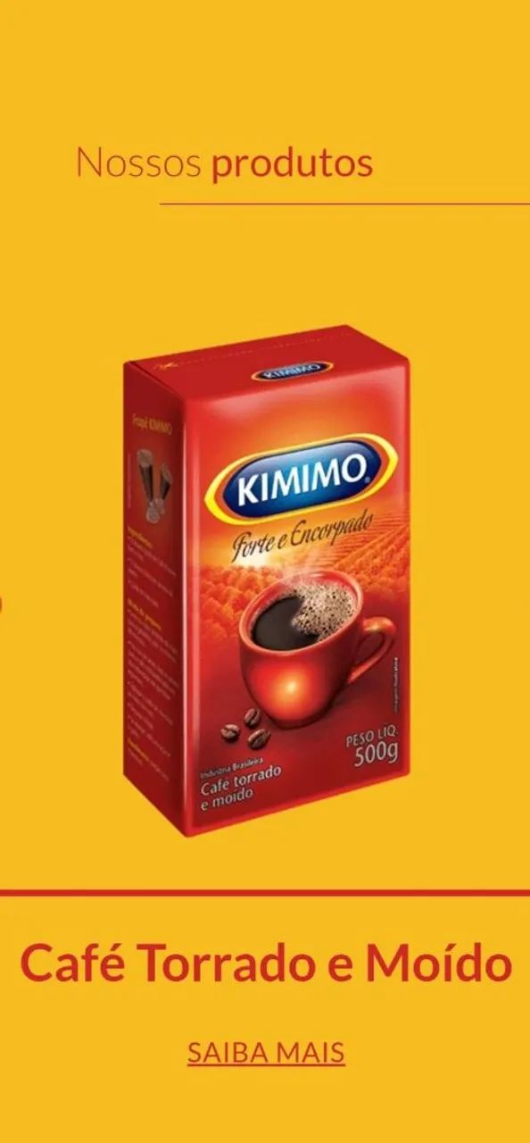 Café Kimimo caixa com 20uni Val.2028
