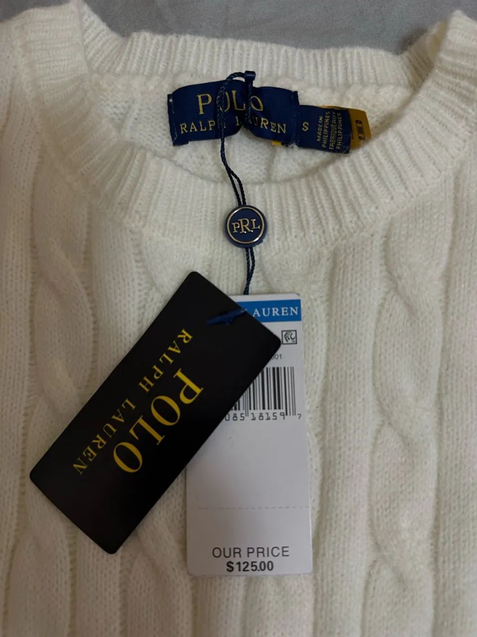 Suéter Ralph Lauren Branco - Foto 3