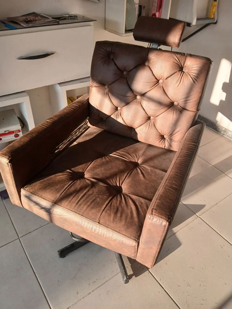 Cadeira pra Salão de courano