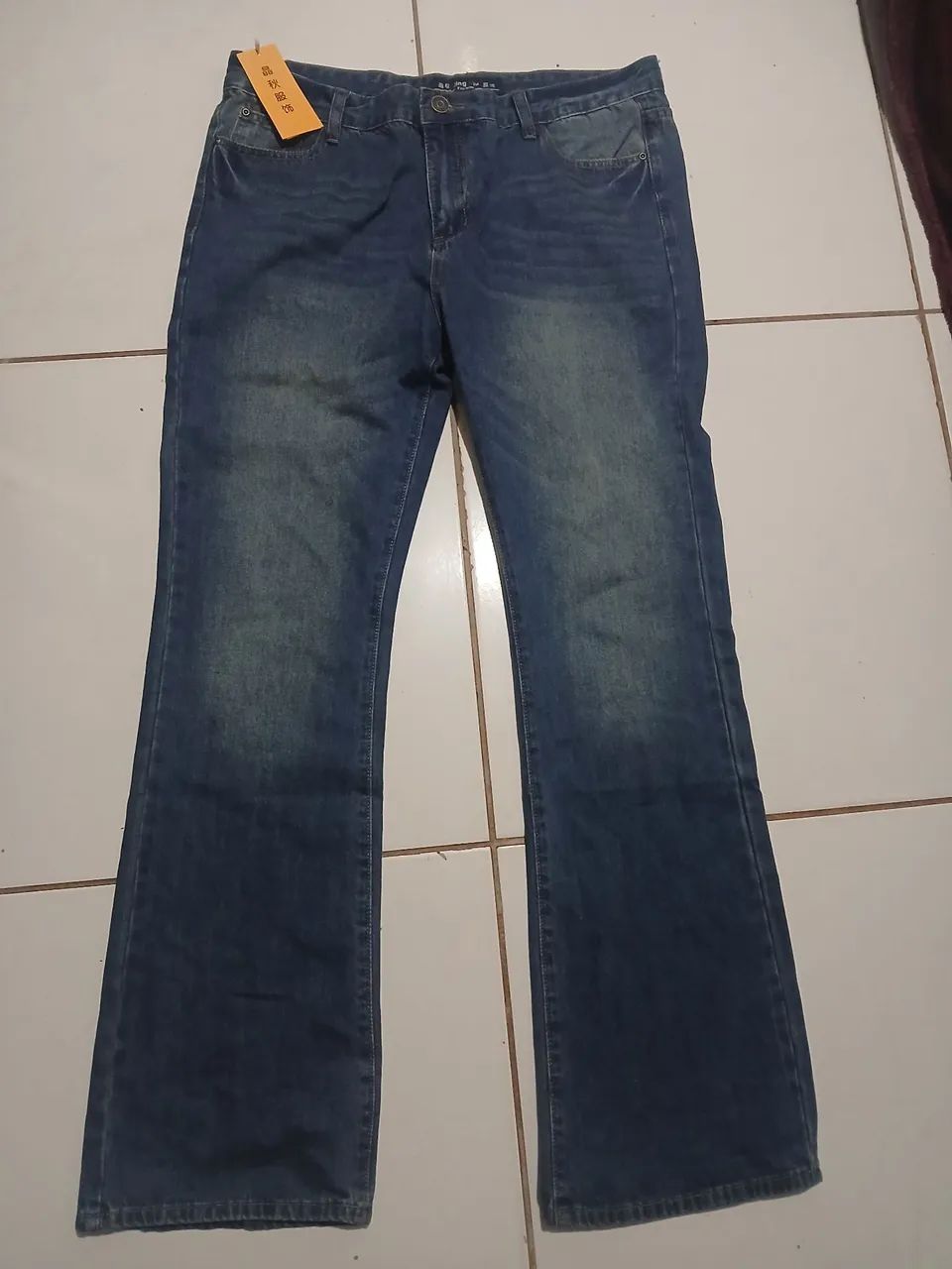 Calça Bootcut/Flare masculino importada  - Foto 2