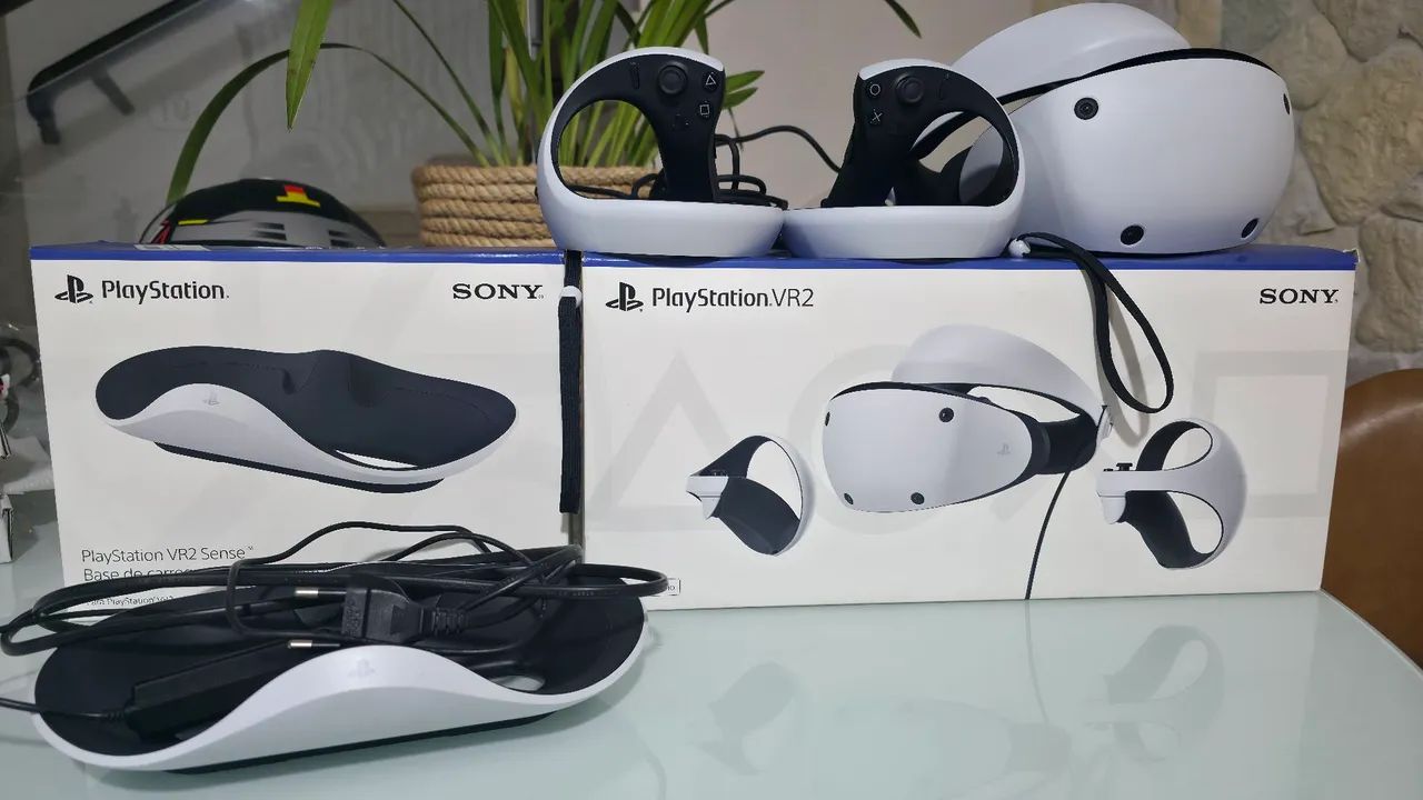 *Playstation VR 2 + base carregamento*