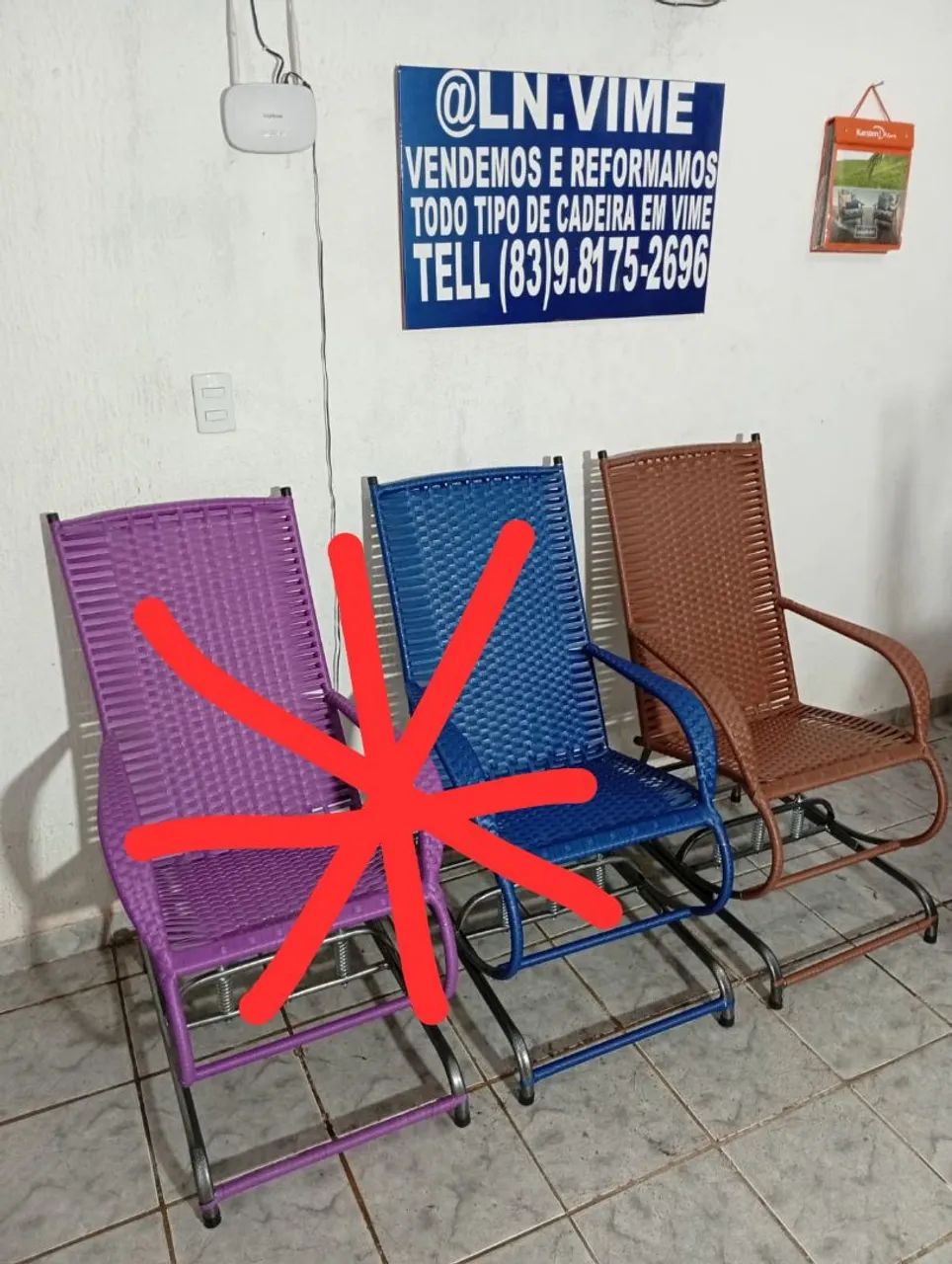 Cadeira de balanço  - Foto 4