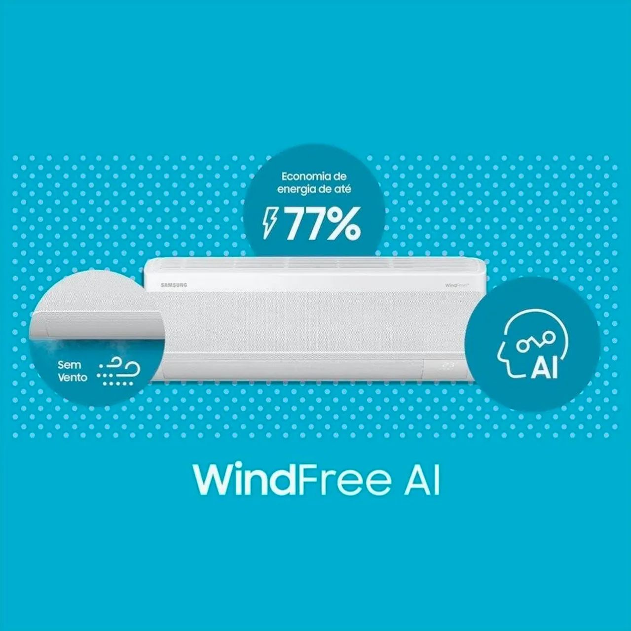 AR-CONDICIONADO SAMSUNG WINDFREE - Foto 4