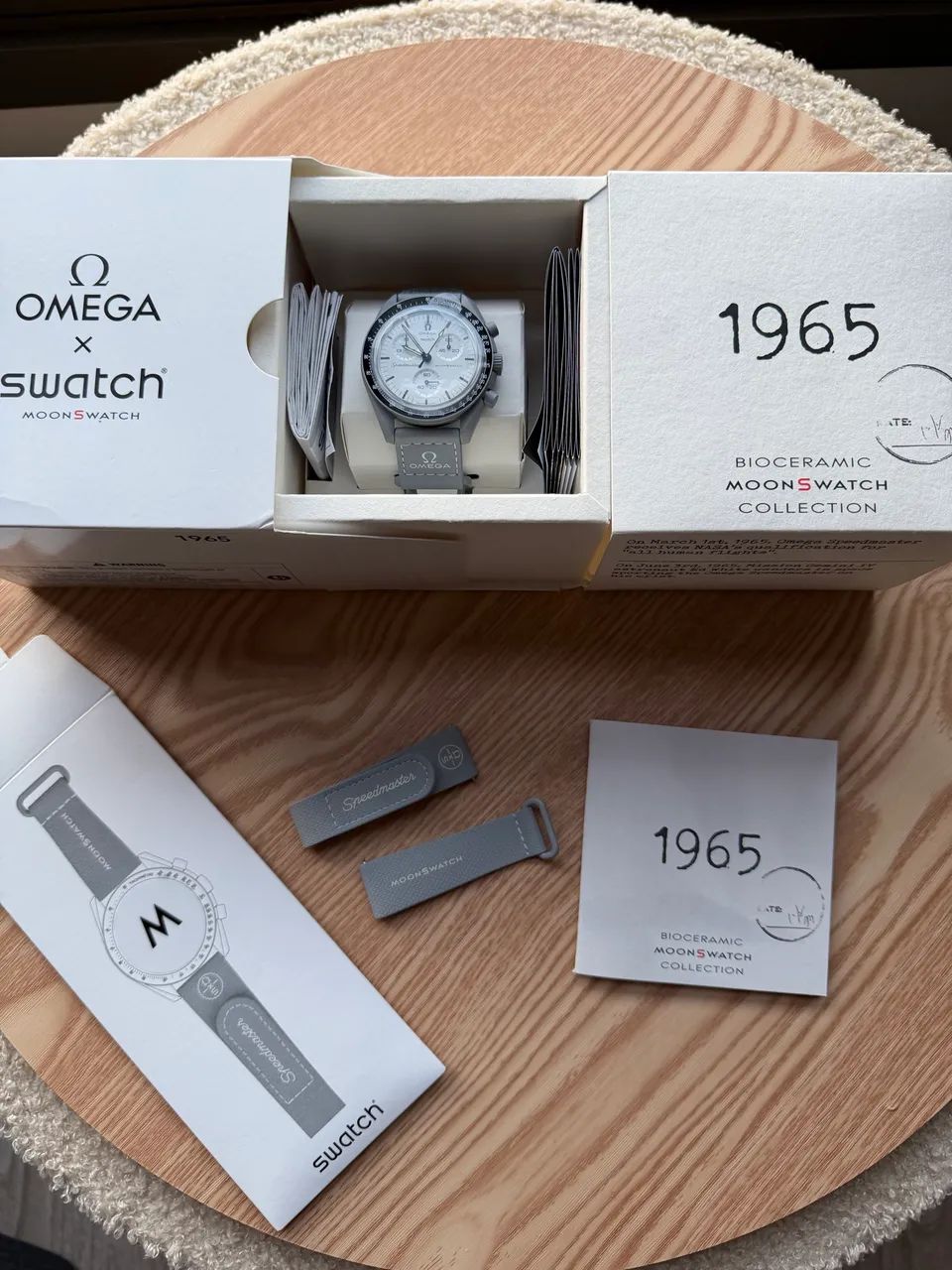 Relógio Omega x Swatch Moonswatch 1965 - Acessórios - Praia Brava