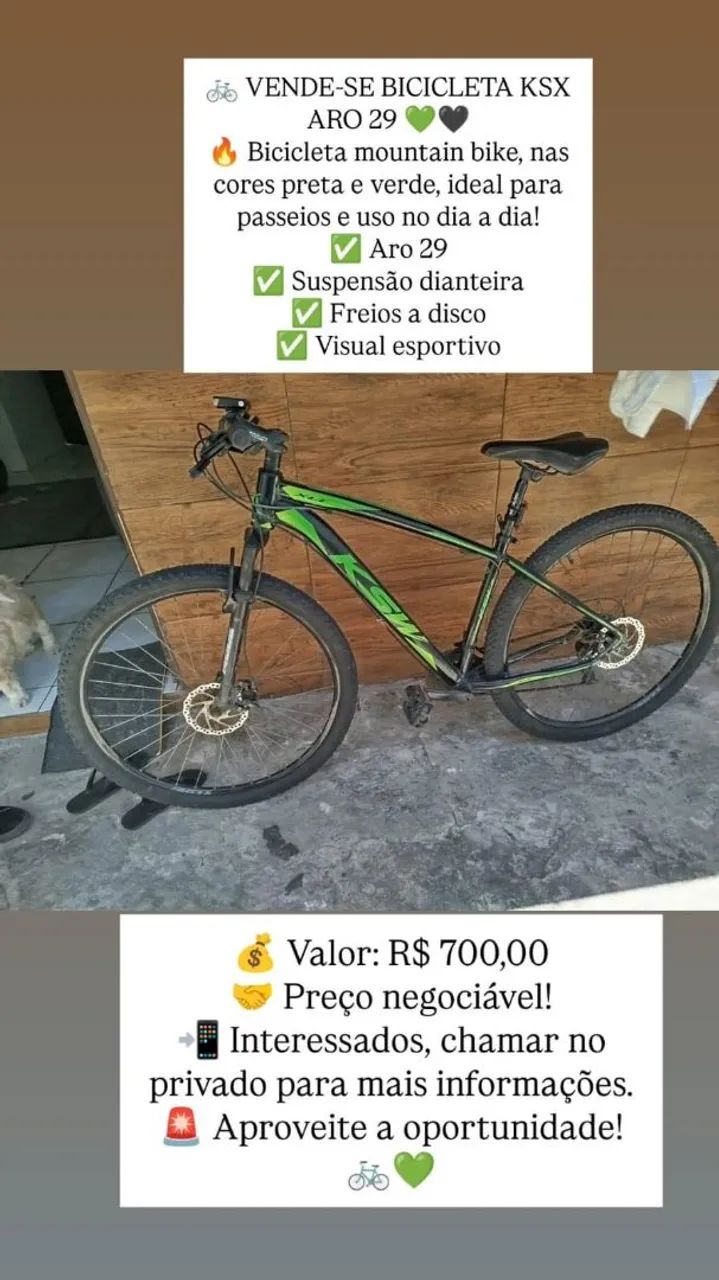Bicicleta KSX aro 29