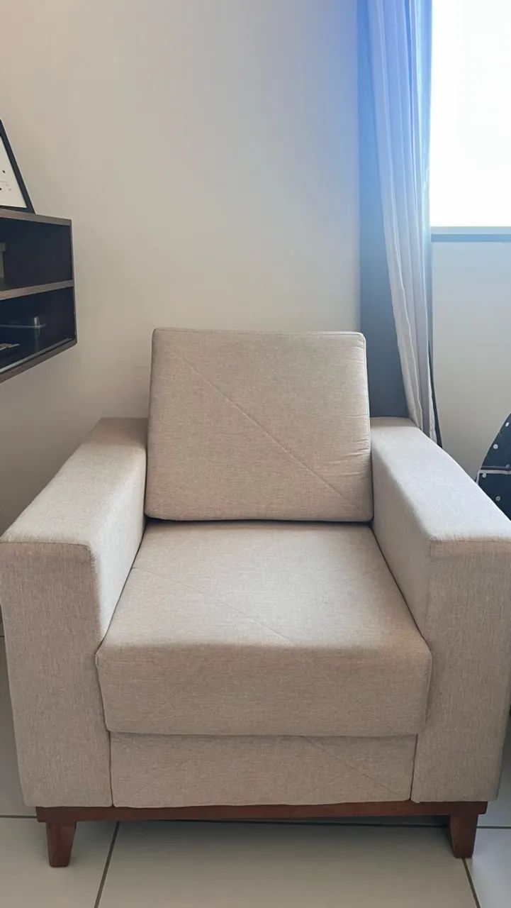 POLTRONAS EM LINHO  - Foto 2