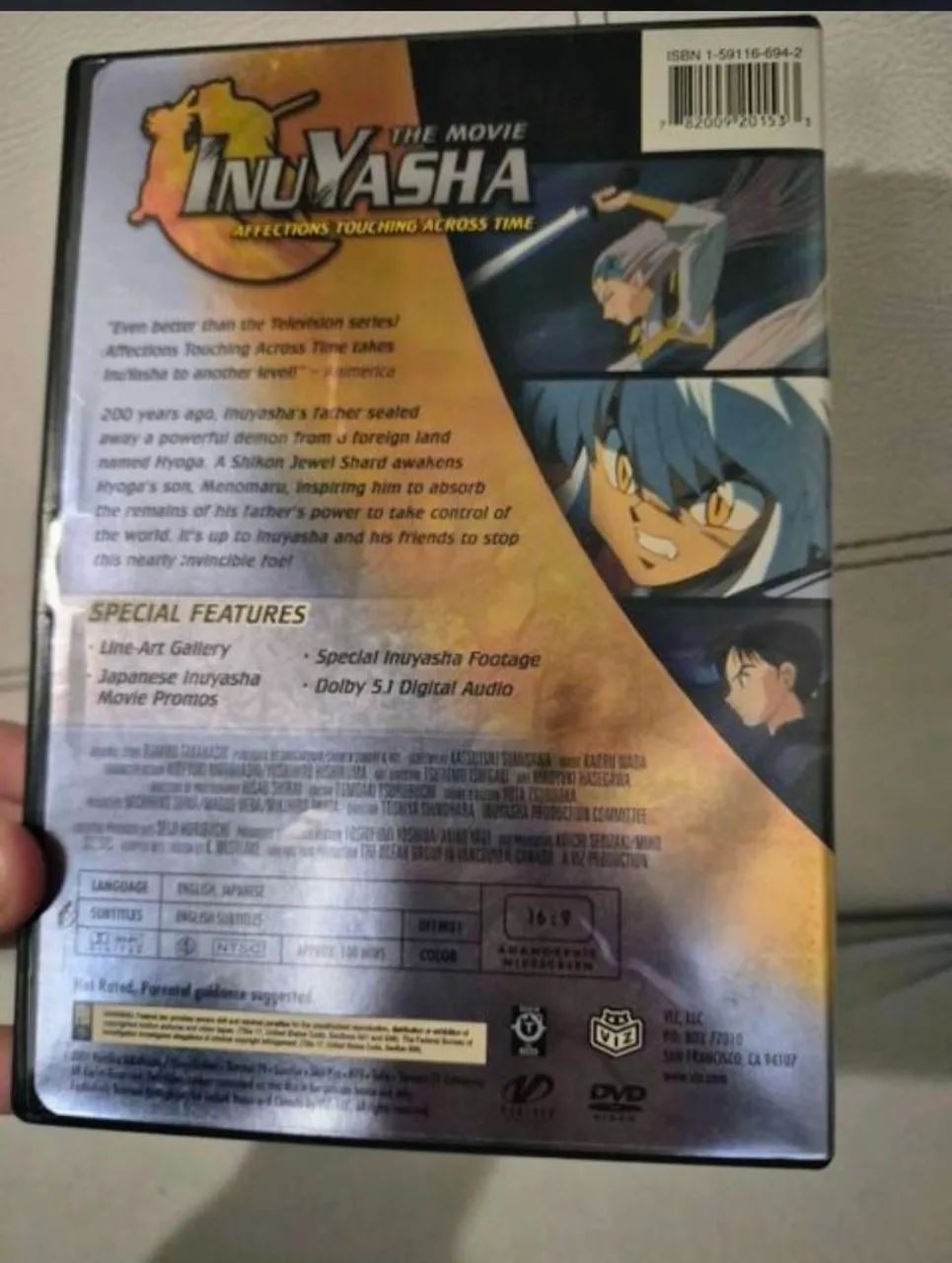 dvd inuyasha affections touching across time - Foto 2