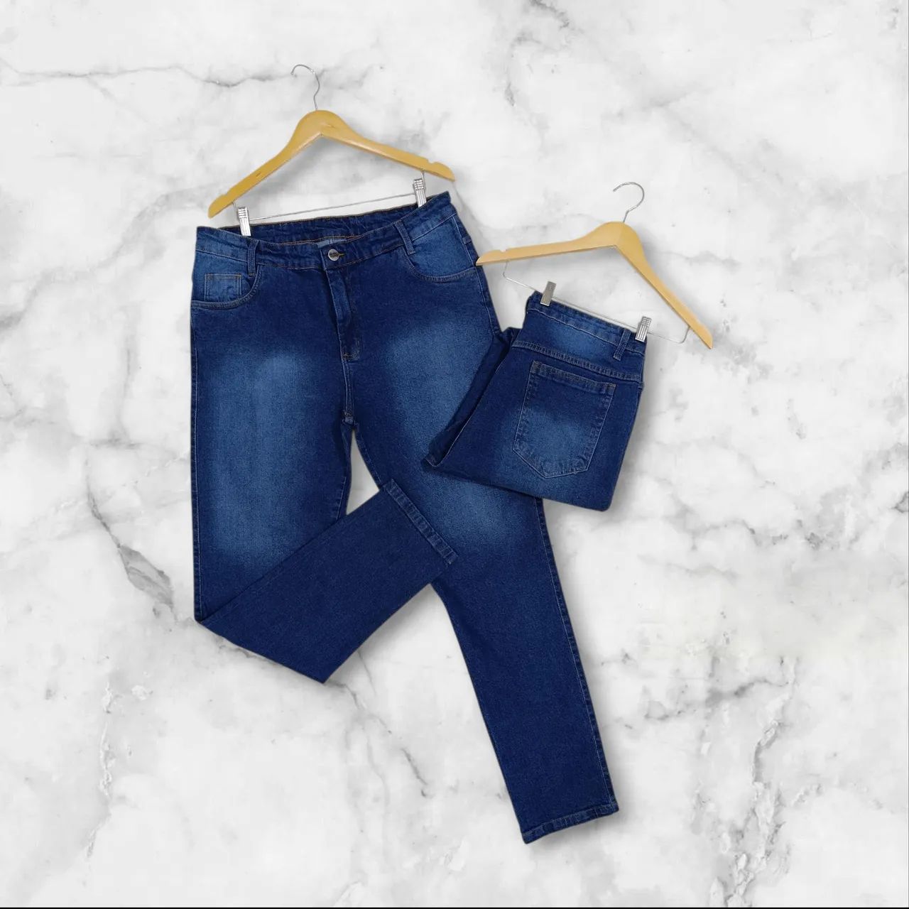 Calça masculina PLUS SIZE com lycra