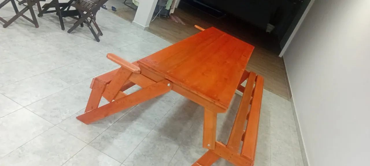 Mesa Que vira Banco - Foto 3