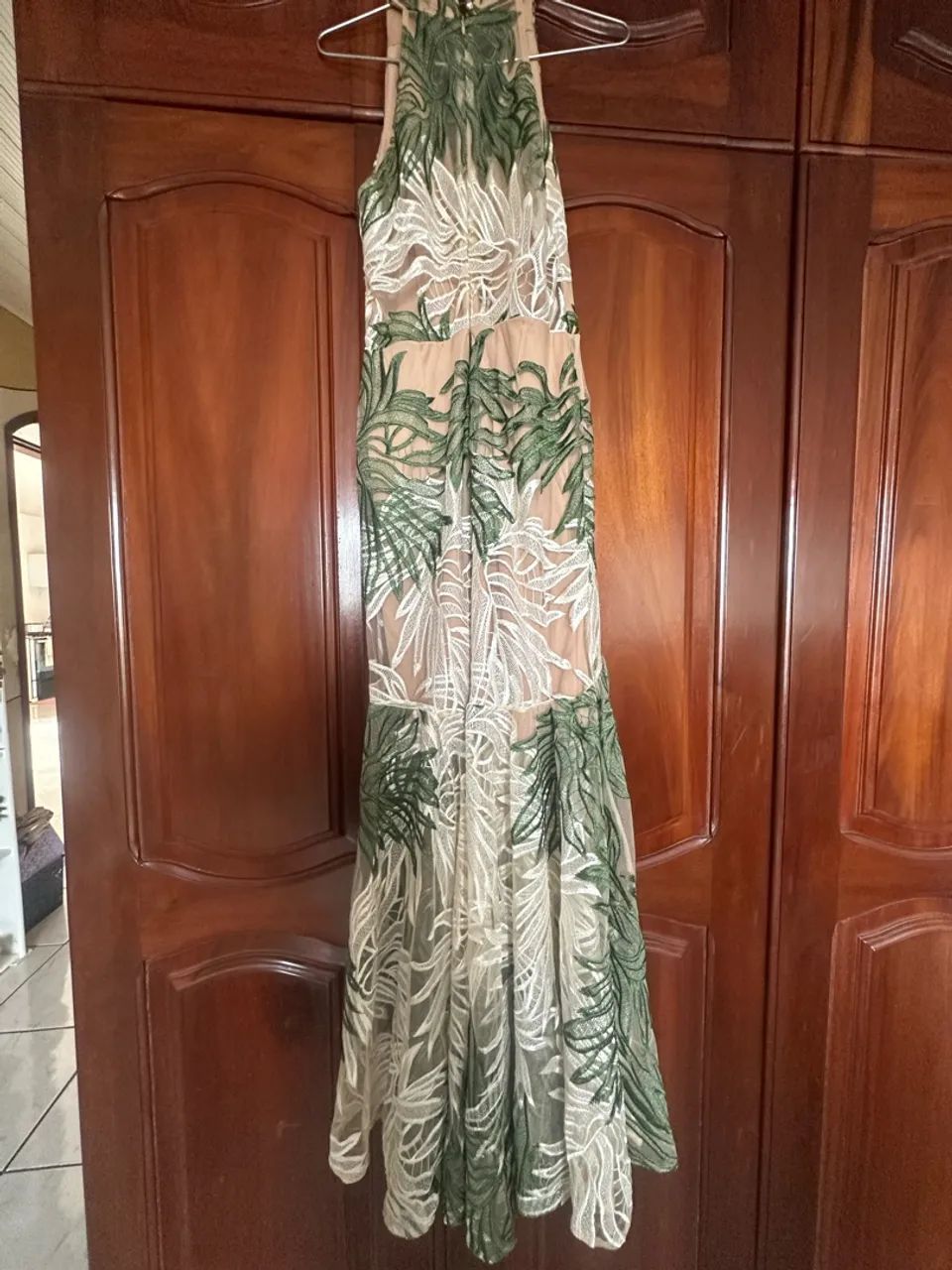Vestido de formatura verde - Foto 5