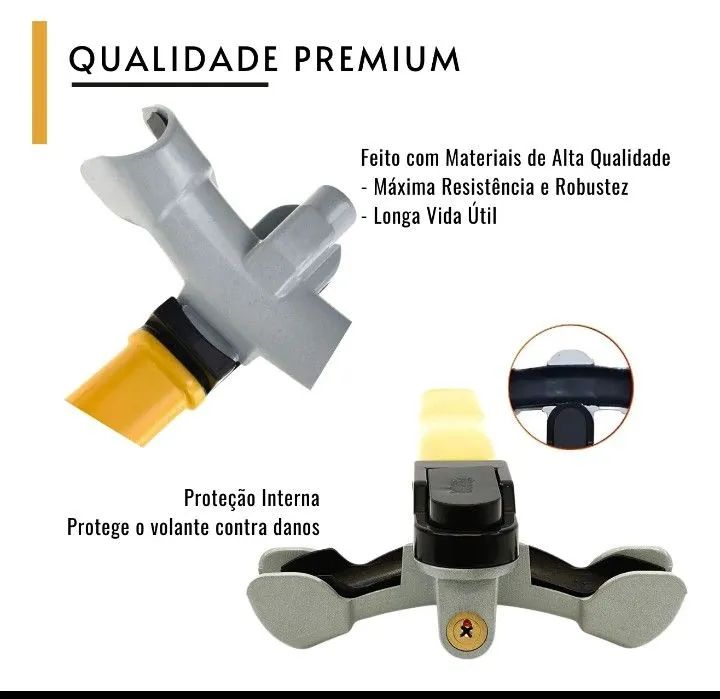Trava de automóveis antifurto tipo T - Foto 2