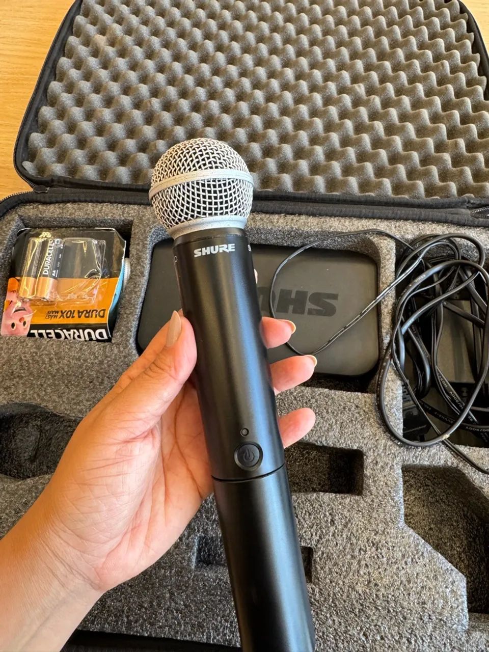 Microfone Shure Original BLX4/ SM58 - Foto 3