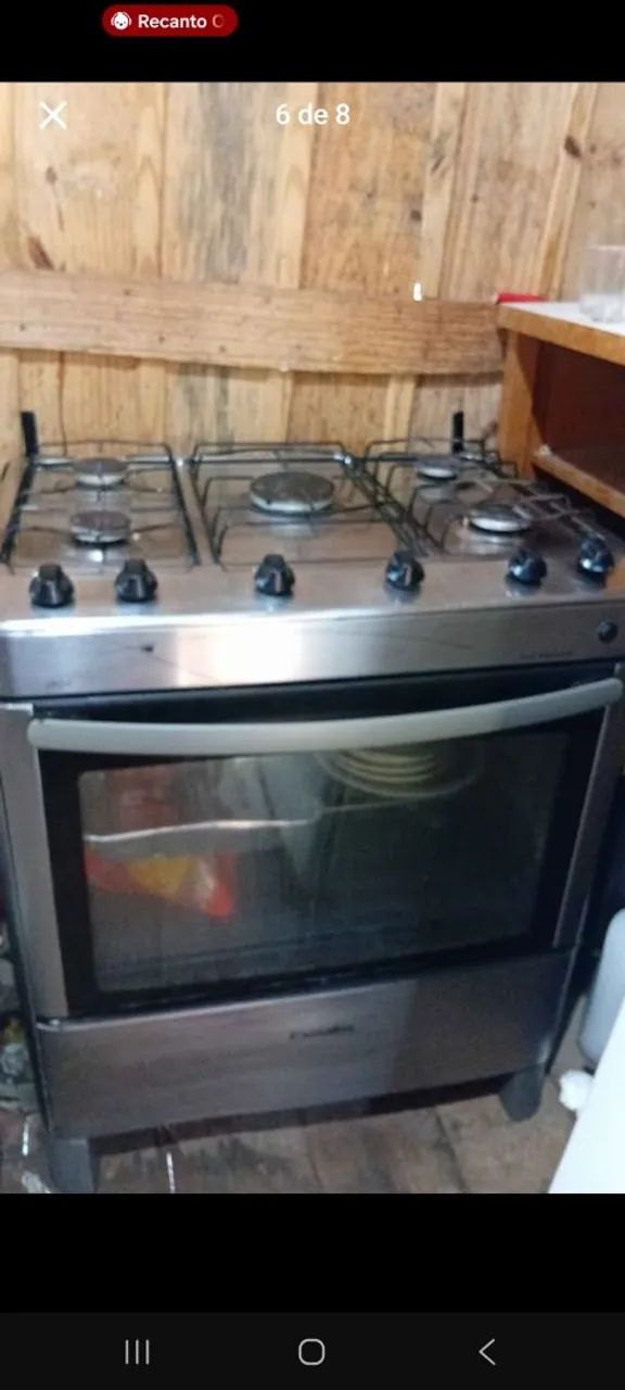 Fogão de 5bocas de inox da Marca Esmaltec.. - Foto 3