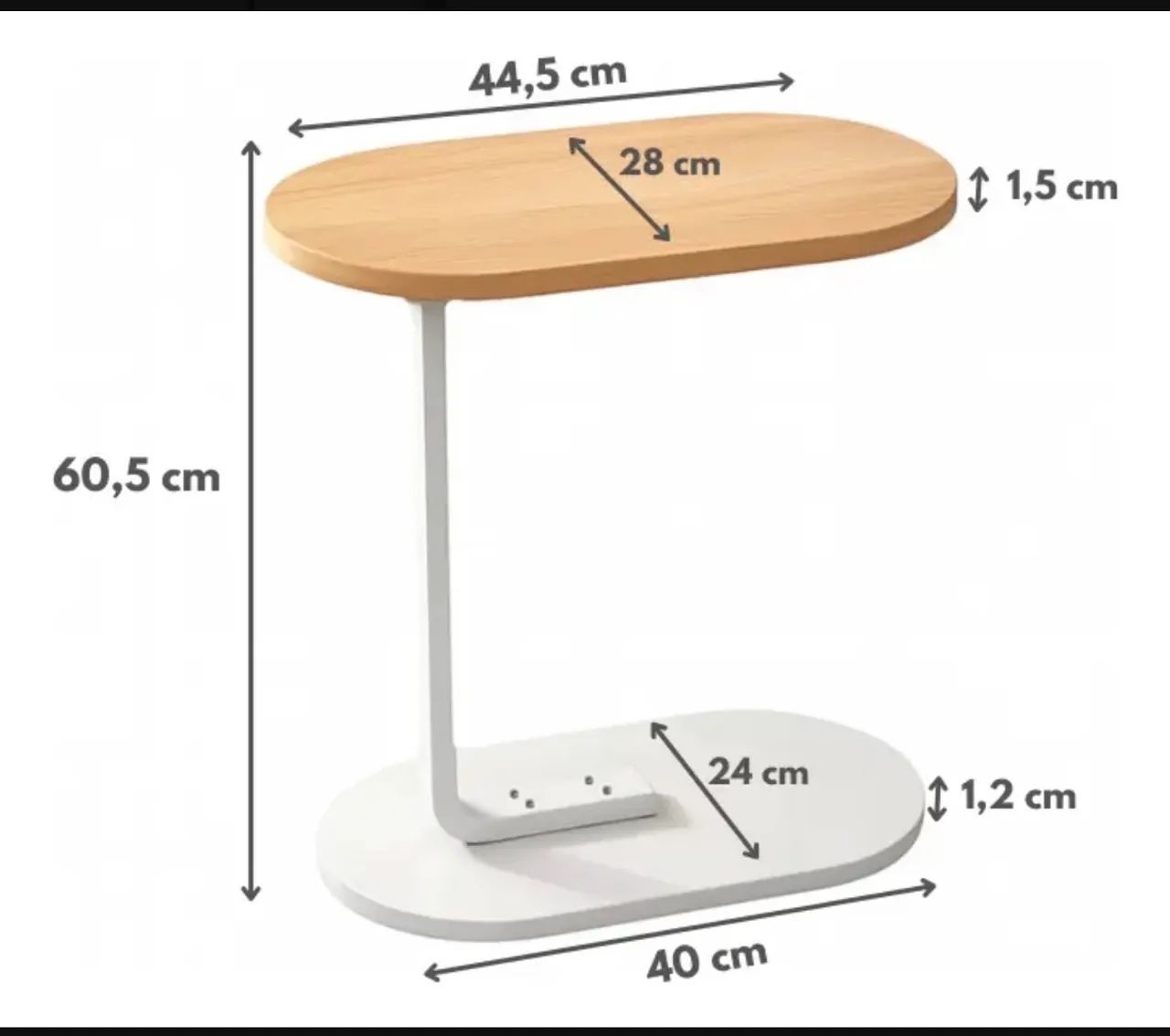 Mesa de apoio para sofá  - Foto 5