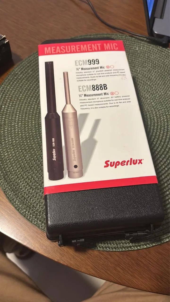 Microfone superlux ECM999 - Foto 3