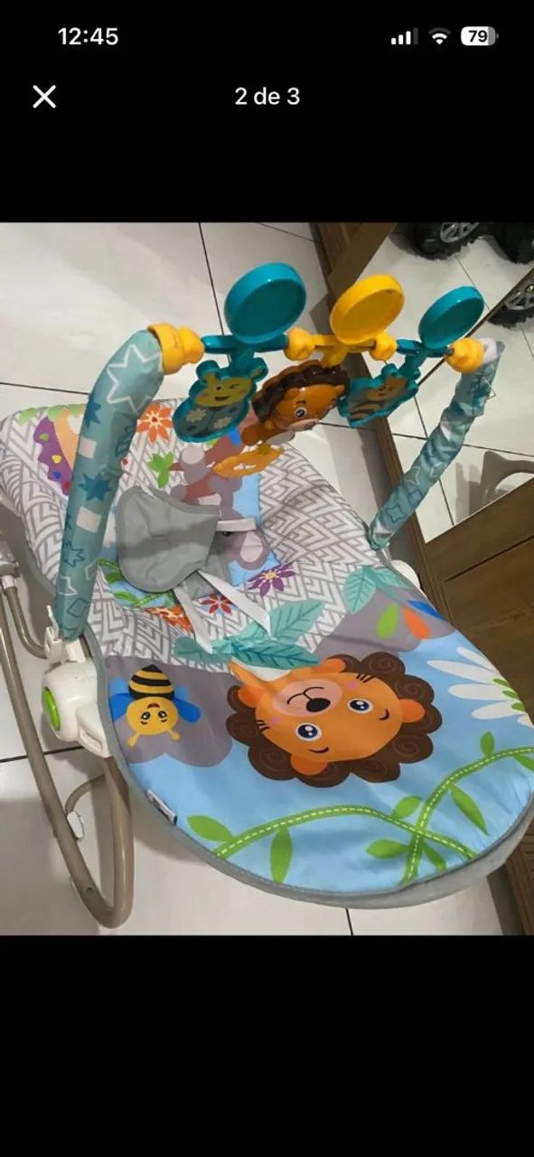 Cadeirinha que vibra de bebê  - Foto 3