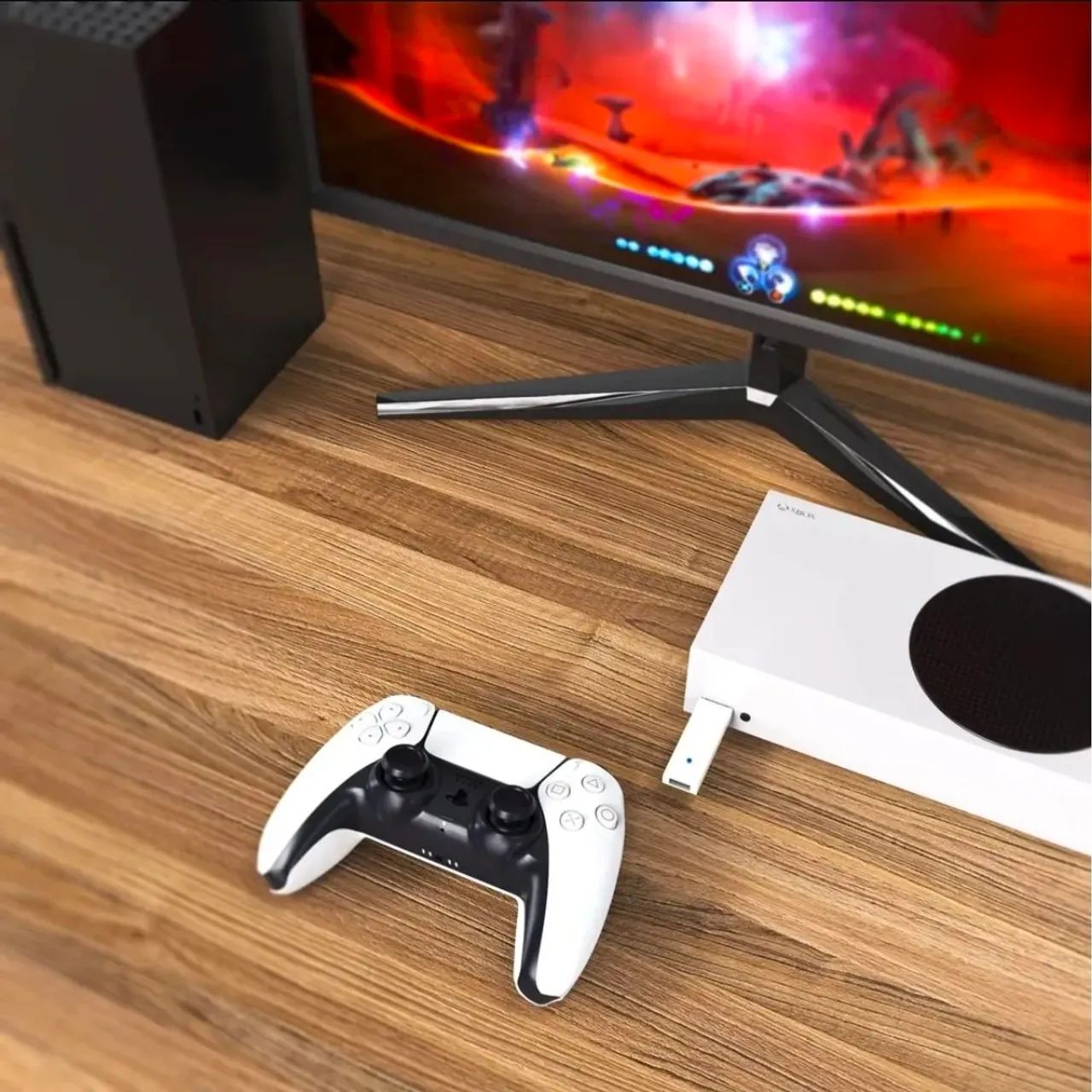 Adaptador Usb Bluetooth Sem Fio Mayflash Magic-x Para Xbox S/X - Foto 3