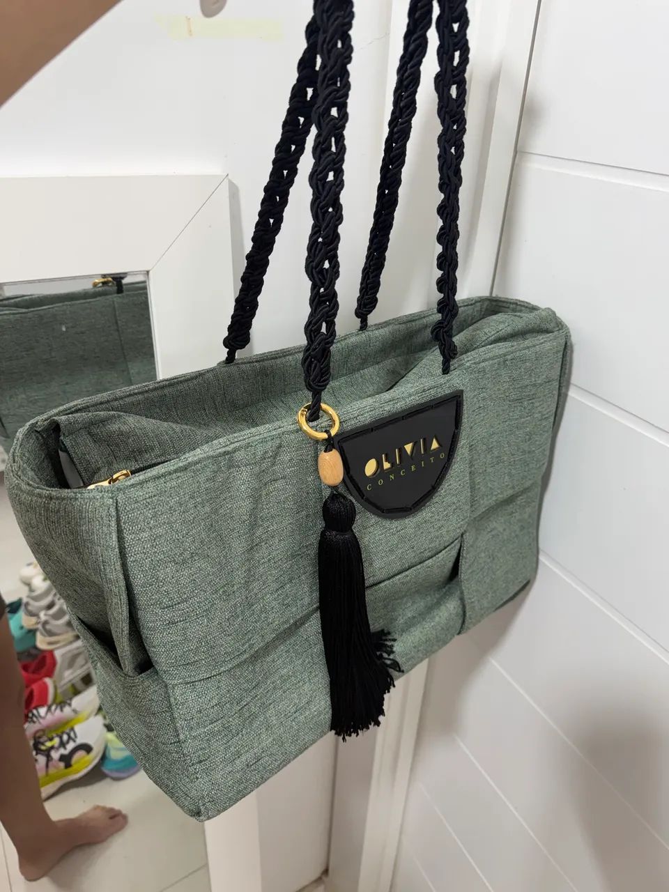 Bolsa grande Olivia conceito  - Foto 4
