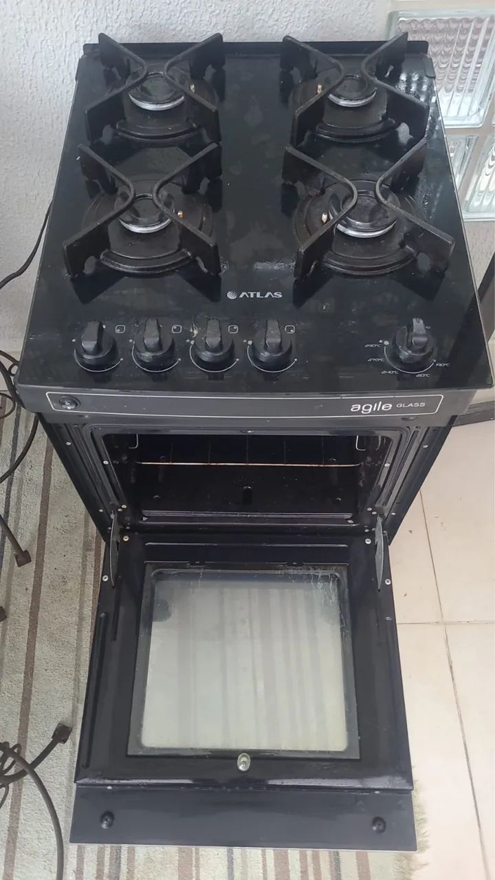 Fogão com tampo de vidro - Foto 2