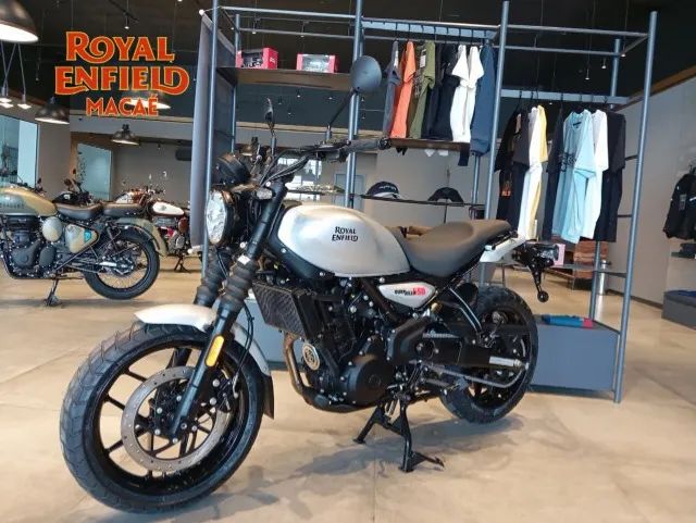 ROYAL ENFIELD GUERRILLA 450cc - SMOKE SILVER 2026 - ZERO KM  Sinta o poder 