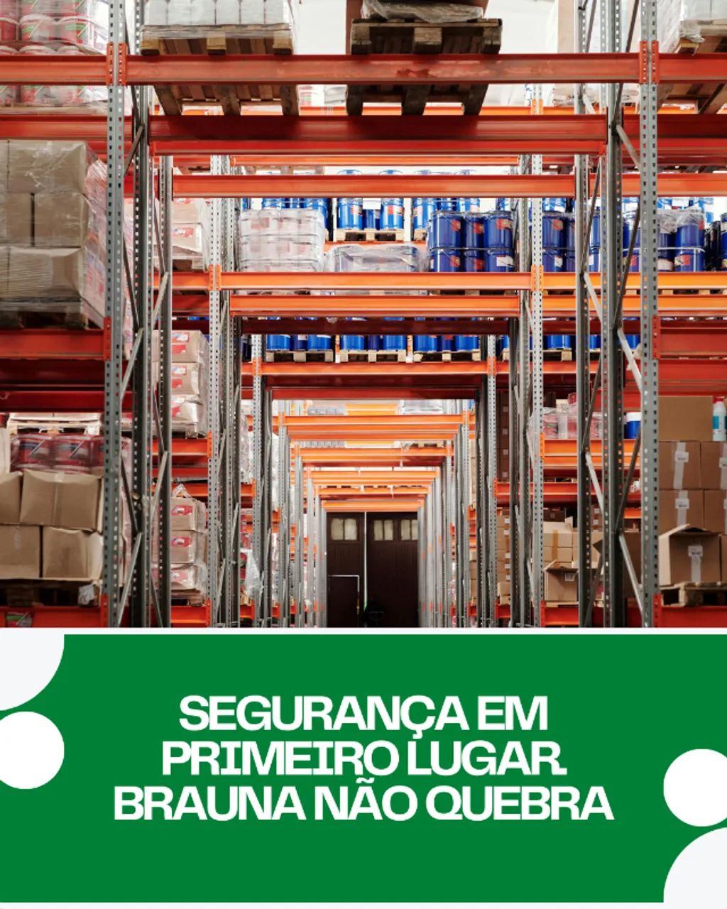 Porta-paletes com Alta Durabilidade