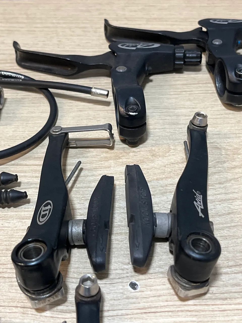 Freio avid V brake e Manete avid  - Foto 4