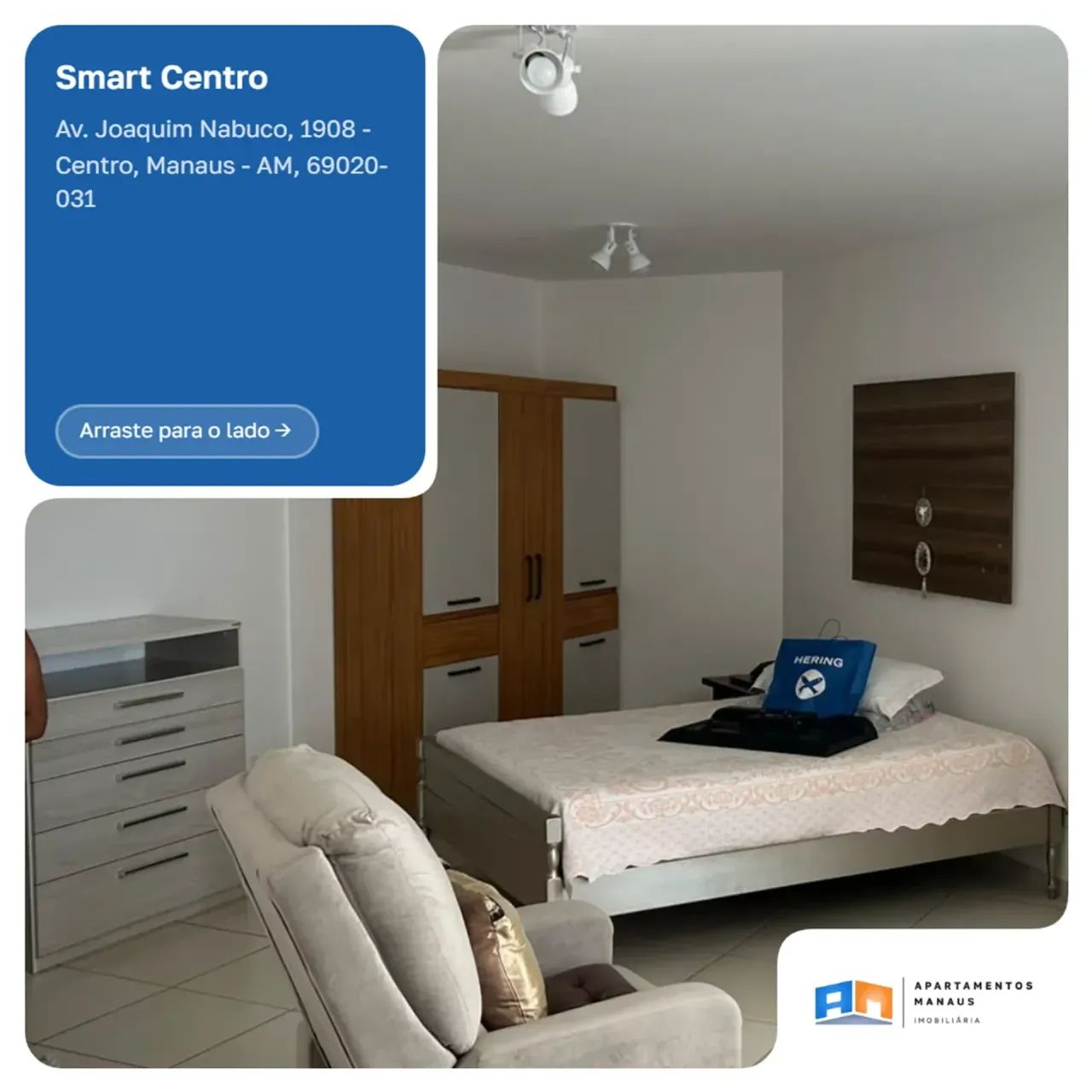 Smart Centro - 1 Quarto - Joaquim Nabuco - Foto 5